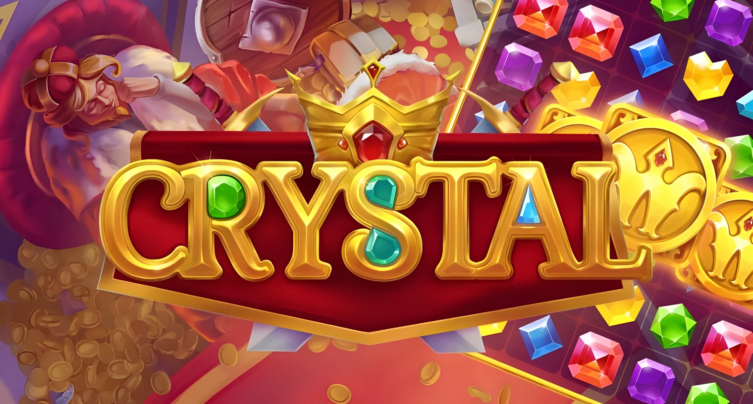 Crystal game artwork from the 1xBet lobby